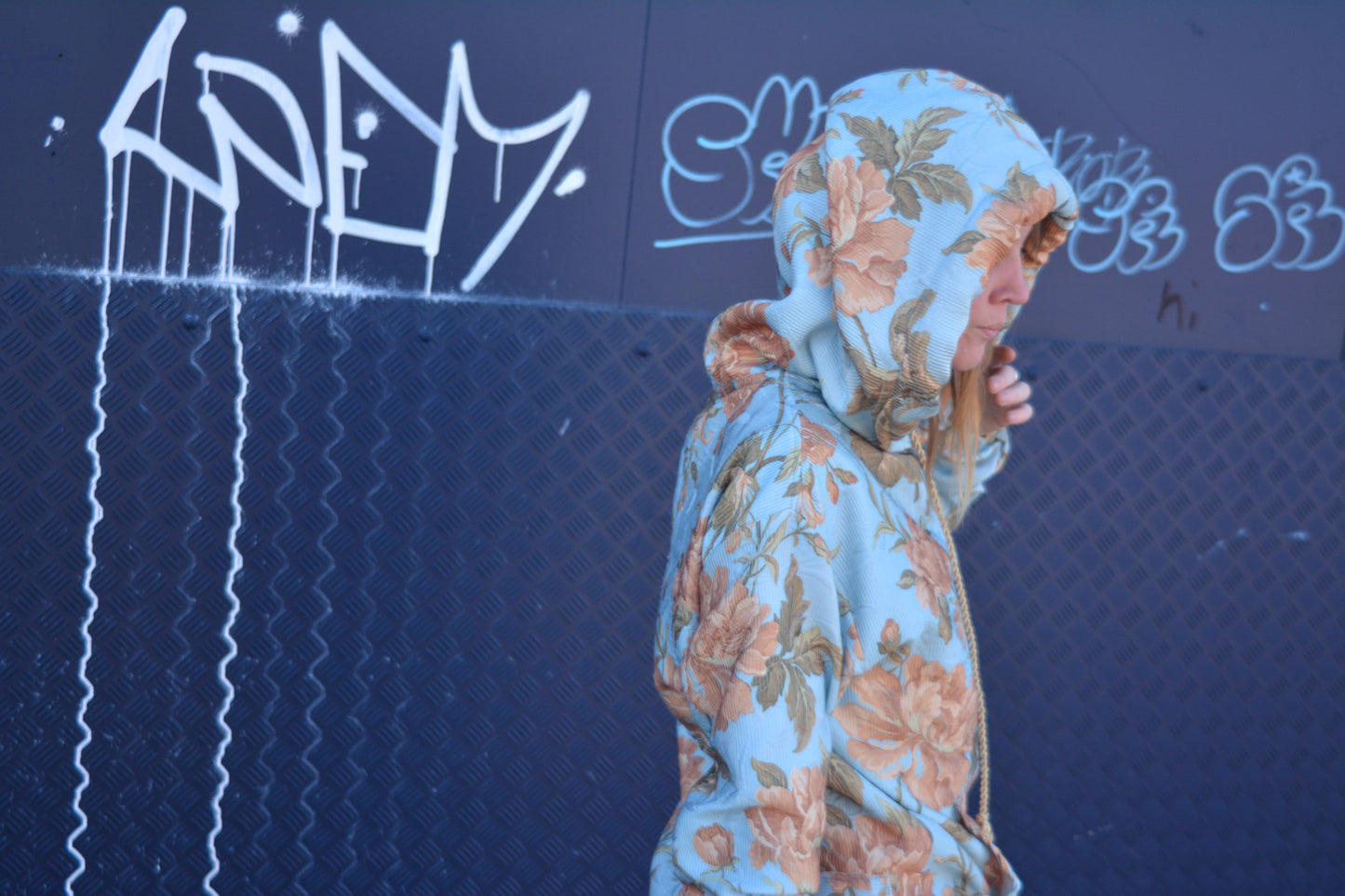 Jacobean Floral Hoodie